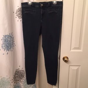 Loft dark denim legging